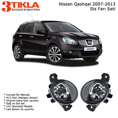 Nissan Qashqai J10 2008 Sis Farı Takımı Ampullü Tam uyumlu