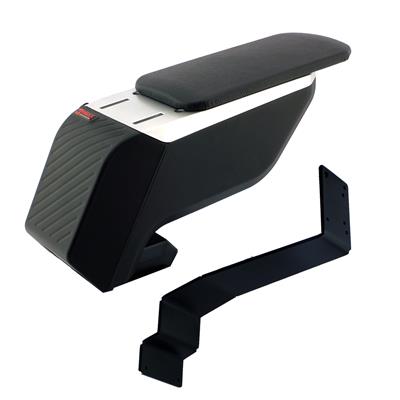 Opel Corsa D 2006 Premium HQ Lüks Delmesiz Çelik Ayaklı Gri-Siyah Kolçak