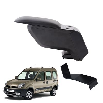 Renault Kangoo 2003 Delmesiz Çelik Ayaklı Siyah Kolçak Kol Dayama