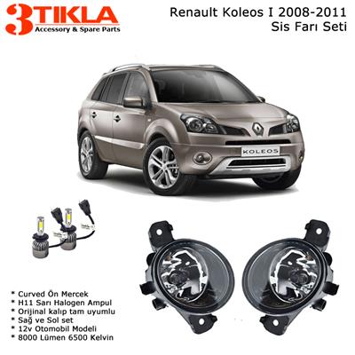 Renault Koleos I 2009 Sis Farı Takımı Led Xenon Set