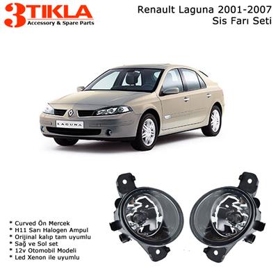 Renault Laguna 2001 Sis Farı Takımı Ampullü Tam uyumlu