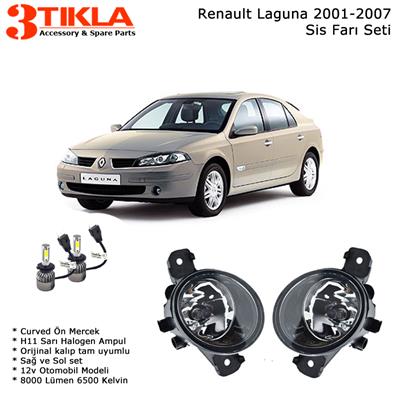 Renault Laguna 2001 Sis Farı Takımı Led Xenon Set