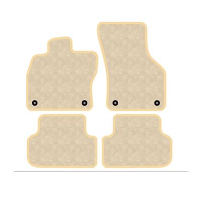 Renault Megane 3 2008-2015 Lüks Halı Paspas Seti bej