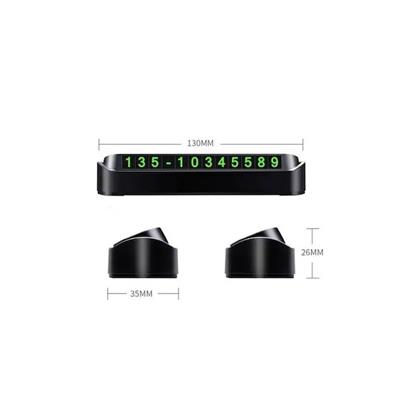 Siyah Aç Kapa Numaratör Manyetik Dijital Karakterli