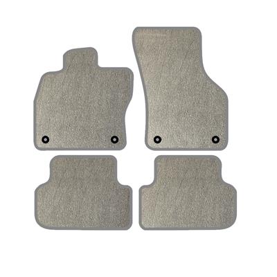 Skoda Super B 2001-2008 Halı Paspas Seti Gri