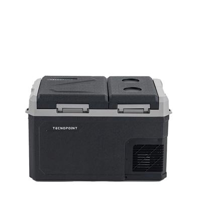 TC21-16 Çift Kapaklı 30 Litre Taşınabilir Araç Buzdolabı 12V/24V/220V Uyumlu