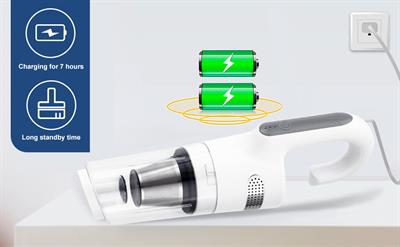 Tecnopoint TC25-23 Win-611A Şarjlı Araç Süpürgesi