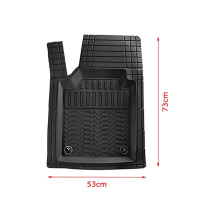 Universal Kesilebilir Promats Serisi 5 Parça 3D Havuzlu Paspas Seti