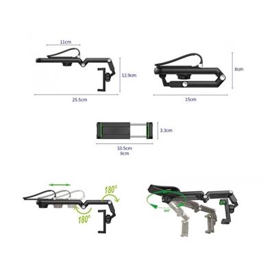 Yeni Nesil 1080° Dönebilen Çok Fonksiyonlu Telefon Tutucu