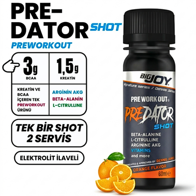 Big Joy Predator Shot 60 mL x 1 Ampul