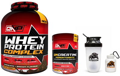 Donanım Paketi - 40 Servis Protein + 60 Servis Kreatin + 2 Ekipman