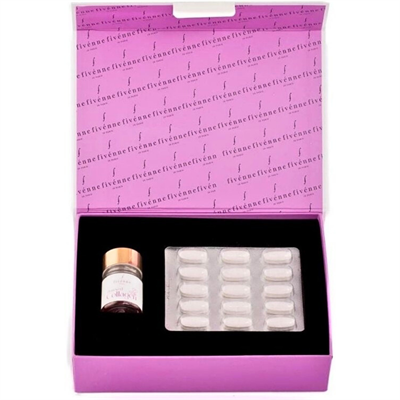 Fivenne Saf Hidrolize Kolajen collagen Hyalünorik Asit C Vitamini Çinko 60 Adet Tablet(TİP1-3)
