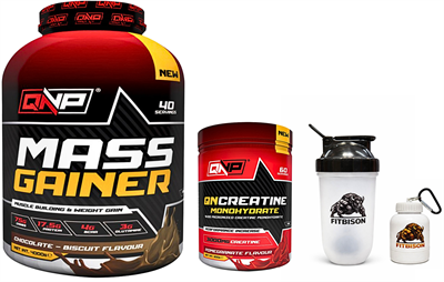 Hacim & Kilo Güç Paketi - 4000Gr Mass Gaıner+300Gr Kreatin+Shaker+maskot Toz Kabı