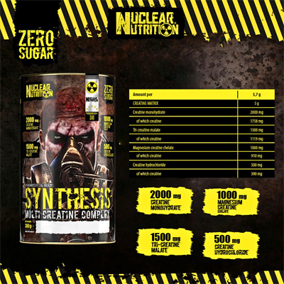 Nuclear Nutrition Synthesis Multi Creatine Complex 300 Gr