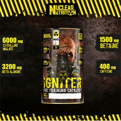 Nuclear Nutriton Igniter Pre-workout 438 Gr 50 Servis