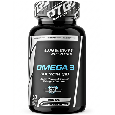 ONEWAY OMEGA 3 KOENZİM Q10 50 YUMUŞAK KAPSÜL