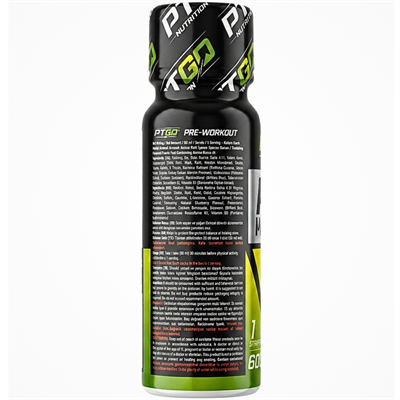 PT GO NUTRITION PRE-WORKOUT 1x60 ML SHOT