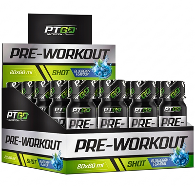 PT GO NUTRITION PRE-WORKOUT 20x60 ML SHOT