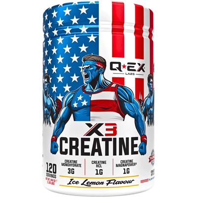 Qex Labs Creatine X3 840 Gr 120 Servis