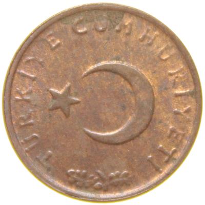 1 Kuruş - 1965  - ÇİL (TCM5)