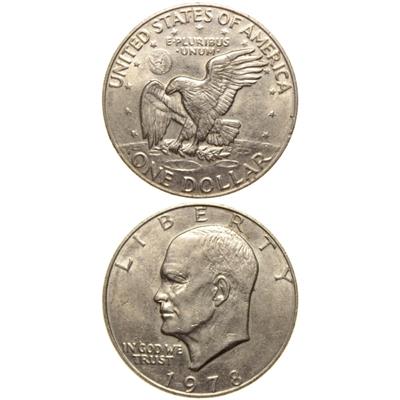 1978 Amerika Eisenhower Kartal 1 Dolar - ÇİL