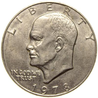 1978 Amerika Eisenhower Kartal 1 Dolar - ÇİL