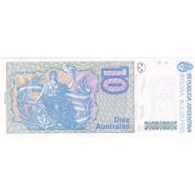 Arjantin 10 Australes - 1985 - ÇİL