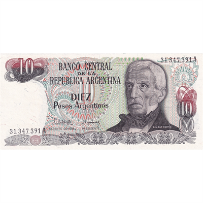 Arjantin 10 Pesos - 1983 - ÇİL
