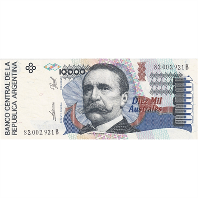 Arjantin 10000 Australes - 1989 - ÇİL