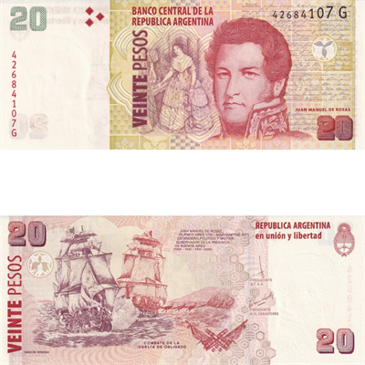 Arjantin 20 Pesos - 2003 - ÇİL