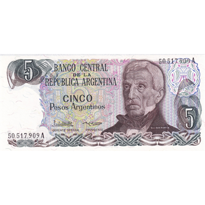 Arjantin 5 Pesos - 1983 - ÇİL