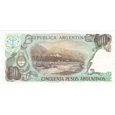 Arjantin 50 Pesos - 1983 - ÇİL
