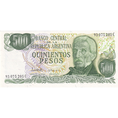 Arjantin 500 Pesos - 1976 - ÇİL
