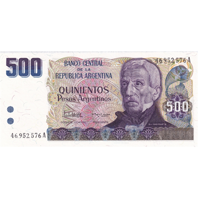 Arjantin 500 Pesos - 1984 - ÇİL