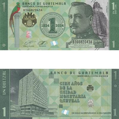 Guatemala 1 Quetzal - 2023 - ÇİL
