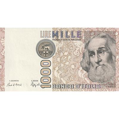 İtalya 1000 Liret - 1982 - ÇİL ( Marco Polo )