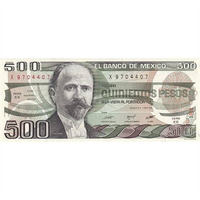 Meksika 500 Pesos - 1984 - ÇİL