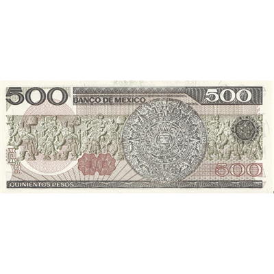 Meksika 500 Pesos - 1984 - ÇİL