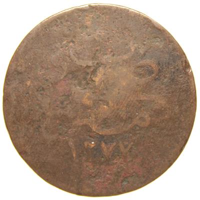 Sultan Abdülaziz 1277/9 Mısır Bakır 20 Para - Haliyle