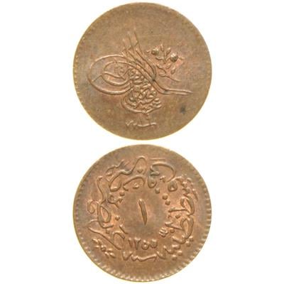 Sultan Abdülmecid 1255/19 Bakır 1 Para - Çil