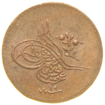 Sultan Abdülmecid 1255/19 Bakır 1 Para - Çil Altı - ÇA