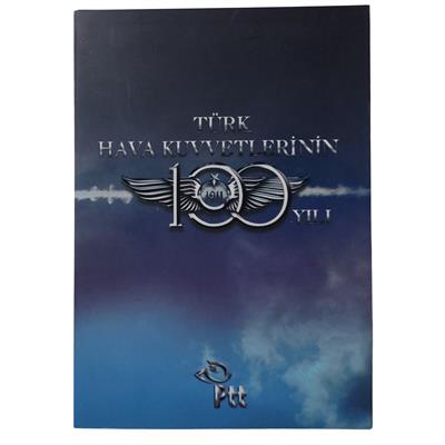 Türk Hava Kuvvetlerinin 100. Yılı - Portföy - 2011 (Hatıra Blok Pul, Limitli Blok Pul, FDC)