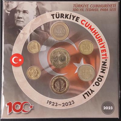 Türkiye Cumhuriyetinin 100. Yılı Özel Para Seti - 2023 (PS3)