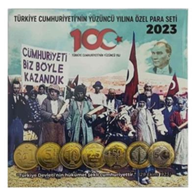 Türkiye Cumhuriyetinin 100. Yılına Özel Para Seti - 2023