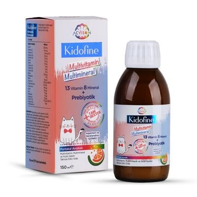 KİDOFİNE MULTİVİTAMİN TAKVİYE EDİCİ GIDA