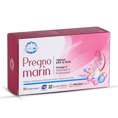 PREGNOMARİN TAKVİYE EDİCİ GIDA