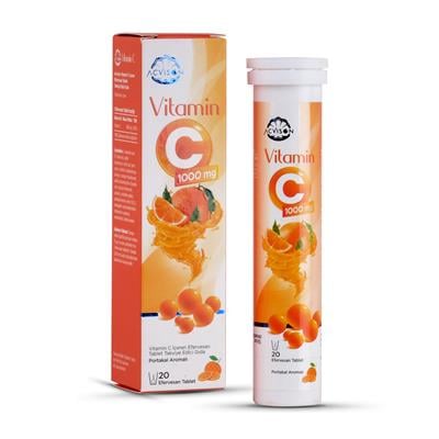 VİTAMİN C EFERVESAN TABLET TAKVİYE EDİCİ GIDA
