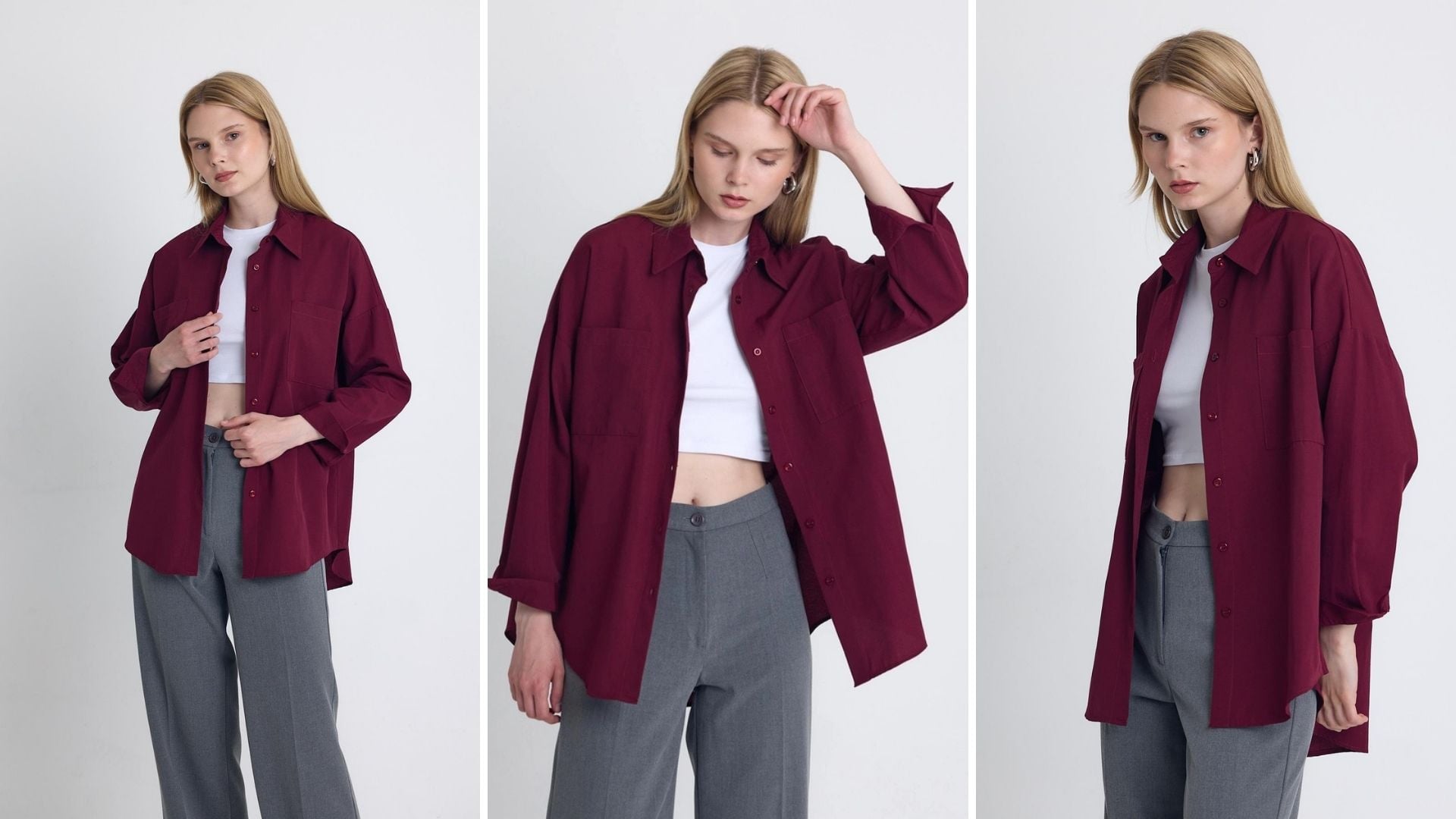 bordo-oversize-gomlek