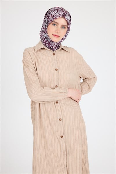 Bordo Etnik Desenli Eşarp 3013