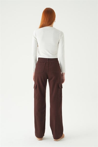 Kahve Kargo Cep Jean 580